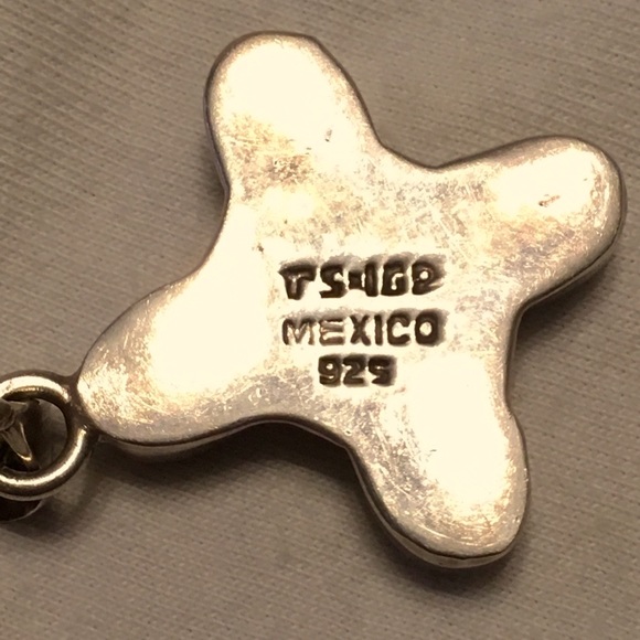 Vintage 60s to 70s hand crafted cross! 925 Silver. - Picture 4 of 8